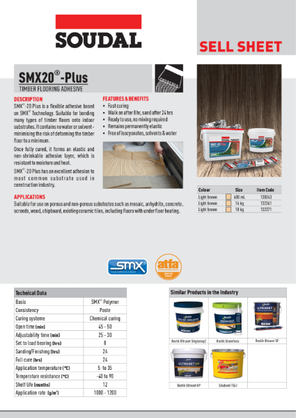 SMX20 PLUS - Sell Sheet