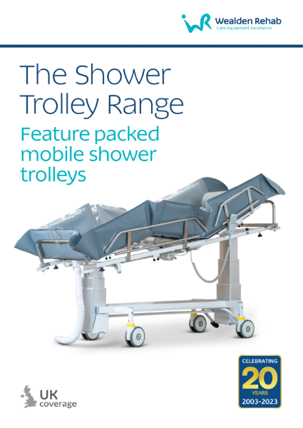 The shower trolley range brochure