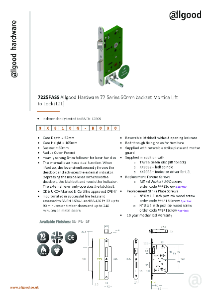 7225FASS-Datasheet Iss02