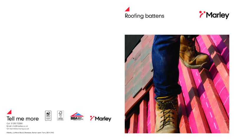 Marley Roofing Battens Brochure