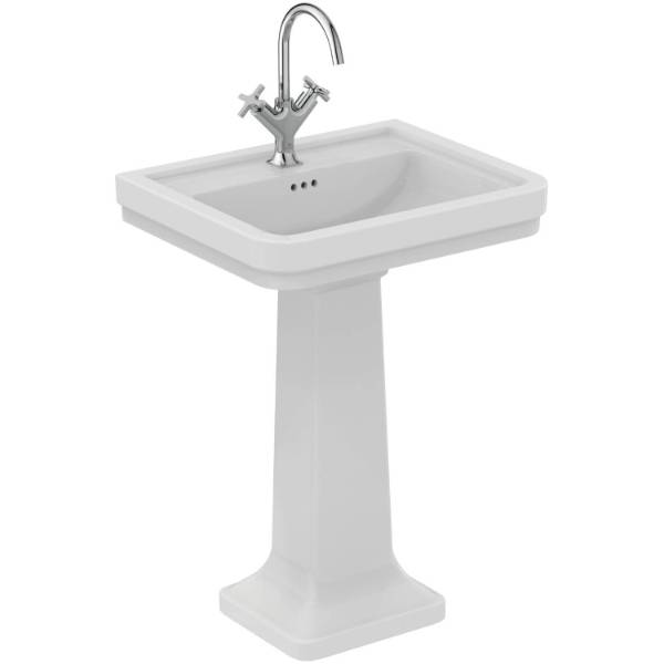 Ideal Standard Calla 60cm washbasin, one taphole with overflow 