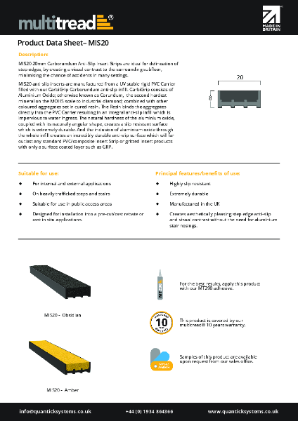 MIS20 datasheet PDF