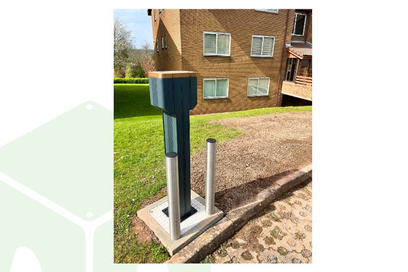 7kW - 22kW EV Chargers Installed - B600 EV Block