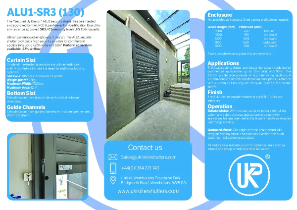 ALU1-SR3-Datasheet