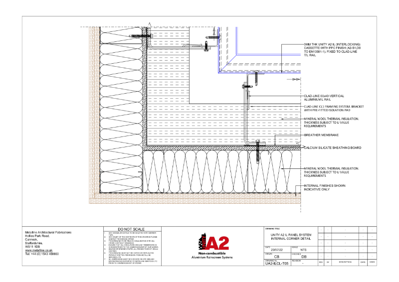 Unity A2 IL-05 Technical Drawing