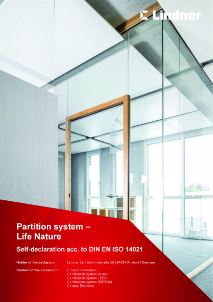 Lindner Life Nature - Self-declaration 