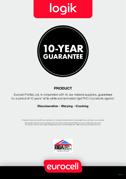 Logik 10 Year Product Guarantee