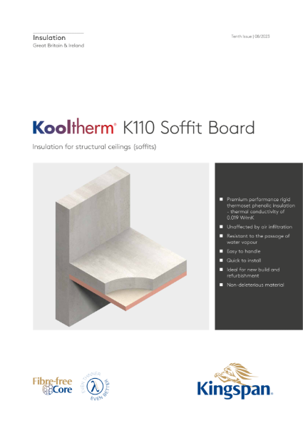 Kooltherm K110 Soffit Board - 08/23