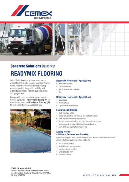 Readymix Flooring