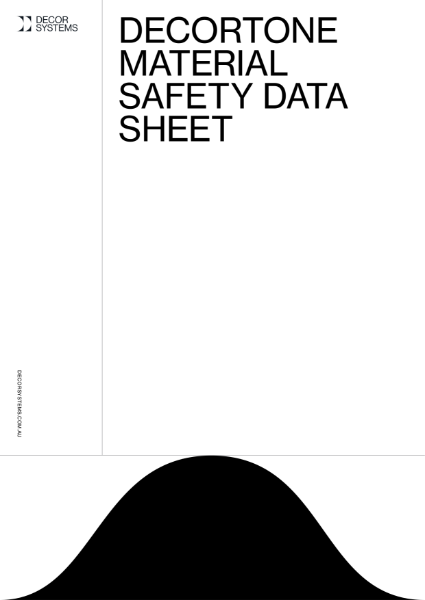 DecorTone Safety Data Sheet