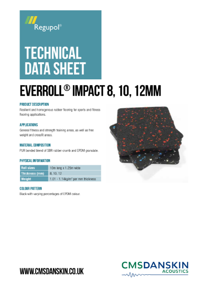 CMS Danskin Acoustics everroll Impact TDS