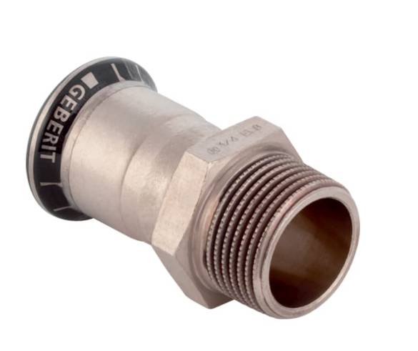 Geberit Mapress CuNiFe Adaptor With Male Thread