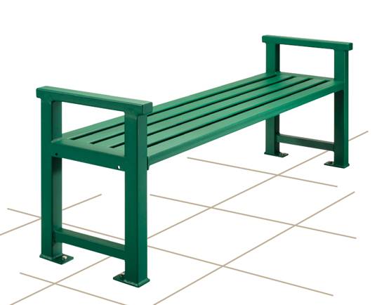 Koblenz Steel Bench - Without Backrest