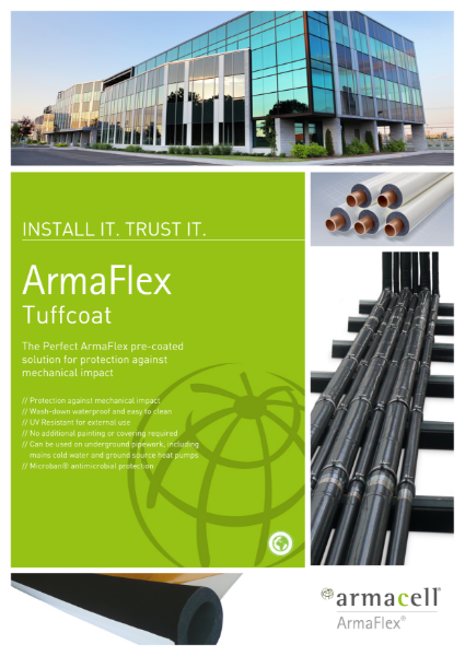 Armaflex Tuffcoat Pre-Covered Continuous Self-Adhesive Sheet | Armacell ...