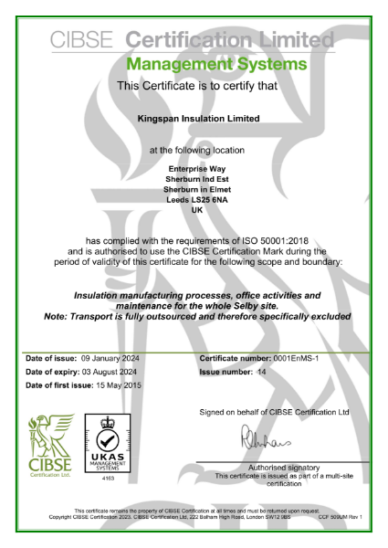 ISO 50001:2018 - Selby