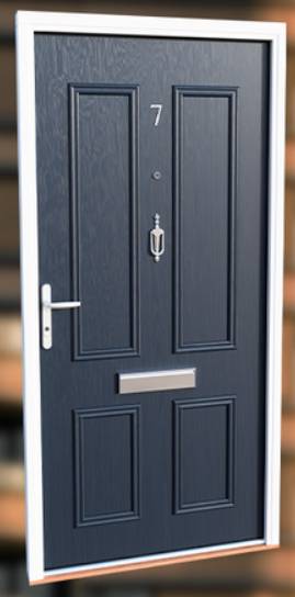 The Safer Homes Range™ SHR EI30 Sa | External Flat Entrance Doorset 