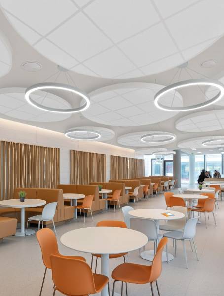 DecoFrame Kit Circle & Curved Canopy - Floating Ceiling Suspension Kit