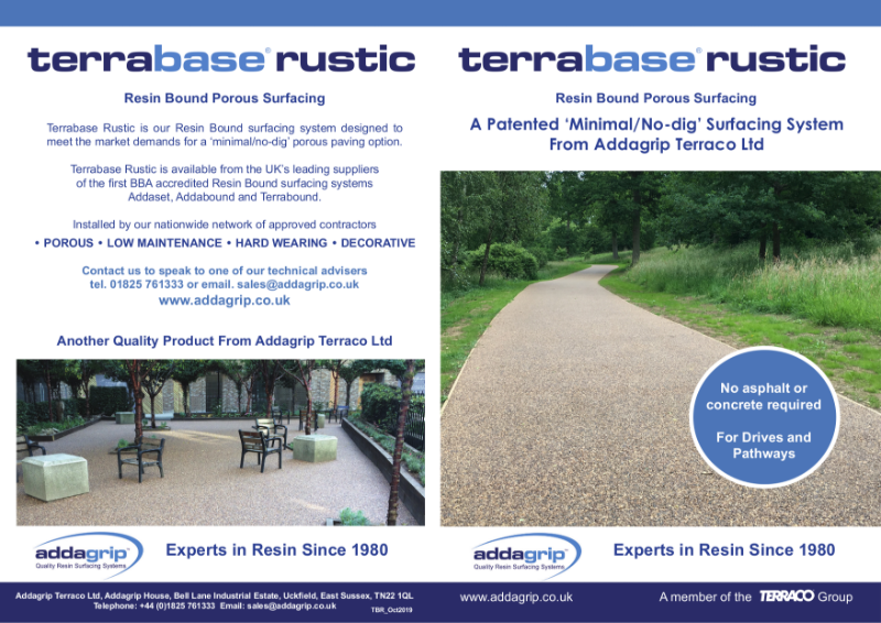 Terrabase Rustic Resin Bound Surfacing Brochure