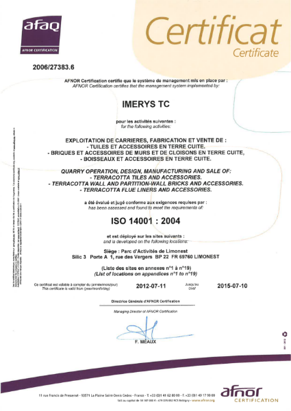 BS EN ISO: 14001:2004