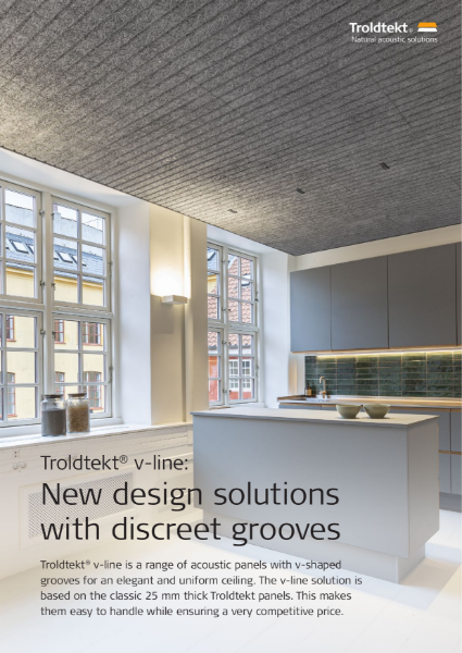 Troldtekt® v-line