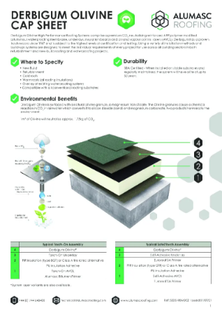 SSDS-RBM002-Derbigum Olivine Cap Sheet