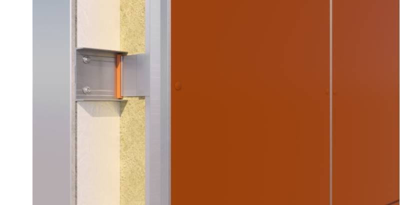 Rainscreen Cladding Optima FlatFix System (Discreet Fix) - Flat Plate Rainscreen Cladding System