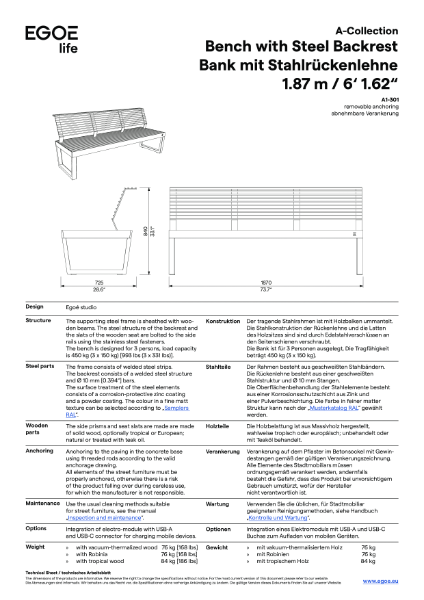 A1-301 - Data Sheet