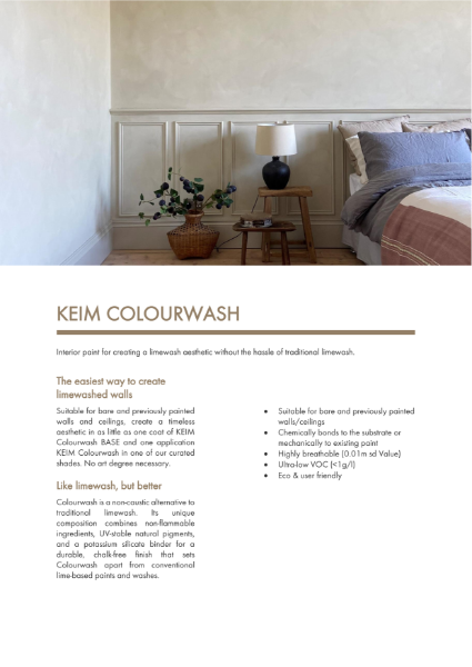 Keim Colourwash Brochure