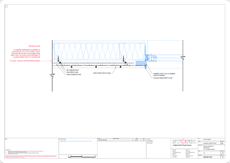 2022-DET-020-A WINDOW JAMB - Z20 PROFILE