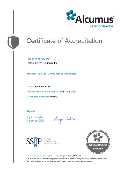Safe Contractor Accreditation 