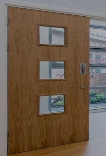 Warm Springs Composite Products Door System - Composite Fire Rated Door
