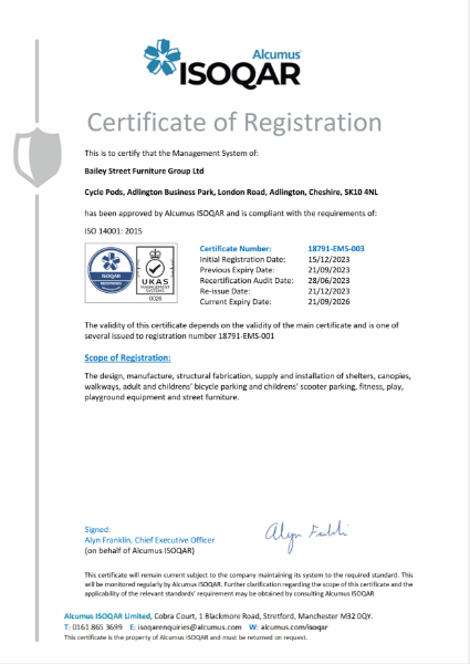 BSFG ISO 14001