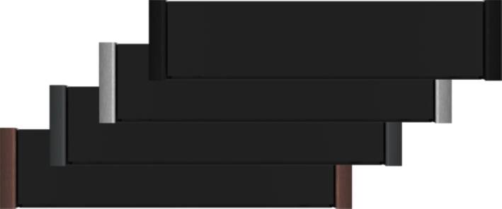 NEFF N70/N90 Vacuum drawers and warming drawers 14cm. Various trim colours