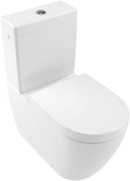 Subway 2.0 Washdown WC for Close-coupled WC-suite, Horizontal Outlet ...