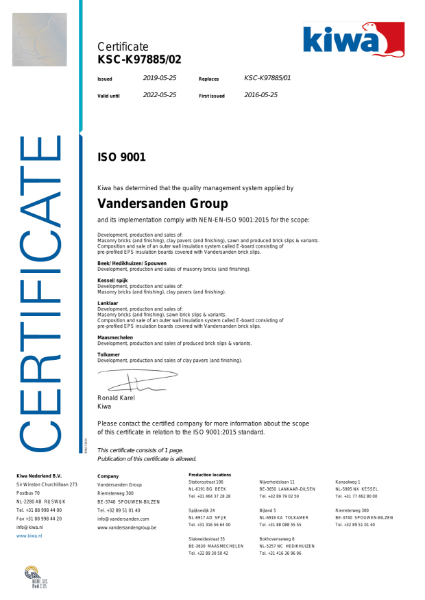 ISO 9001 Certificate KSC-K97885/02
