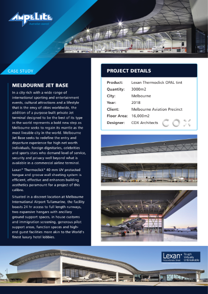 Case Study - Melbourne Jet Base