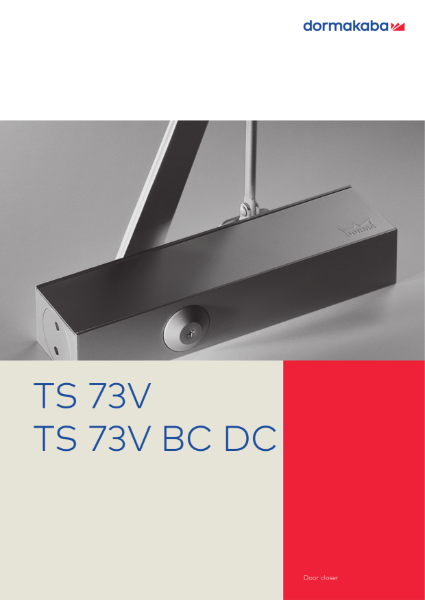 DORMA TS 73 V door closer