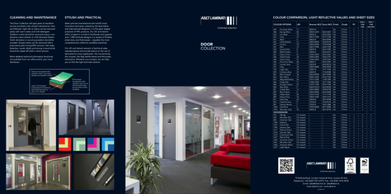 Laminate/Compact - Abet Door Collecction
