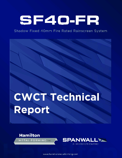 SF40Hamilton Spanwall_SF40-FR_CWCT_Technical_Report_2025