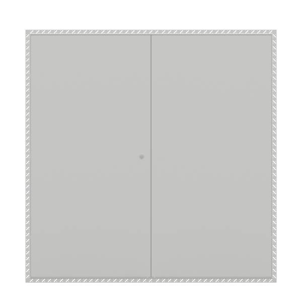 Metal Riser Double Door (EX51 Range) - Beaded Frame - 2 Hour Fire Rated From the Face & Rear - Wall Access Panel