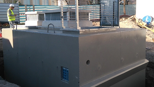 Watertight seals for underground substations