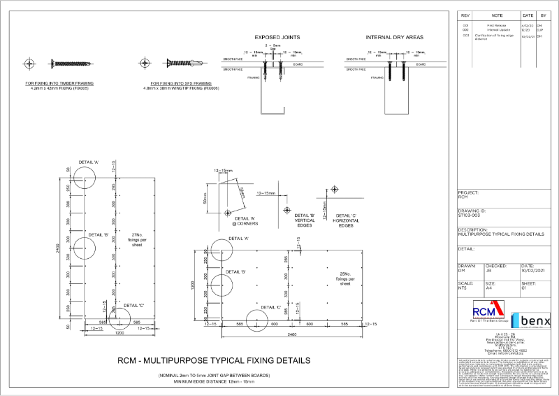 Multipurpose Board Fixing Guide