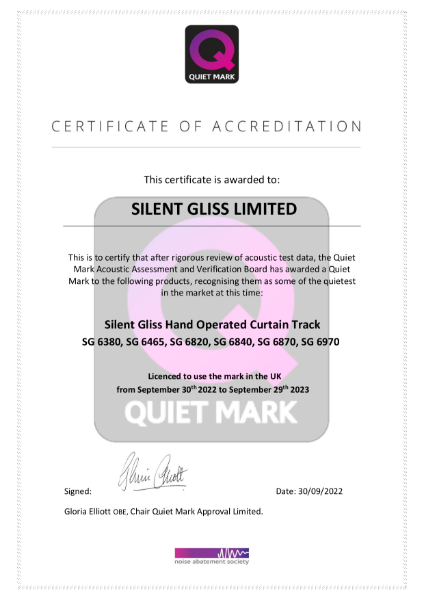 Quiet Mark Certification