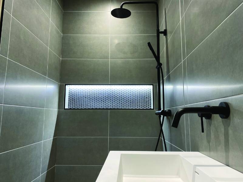 Beautiful wetrooms give a luxury residential property in Kent a five-star finish