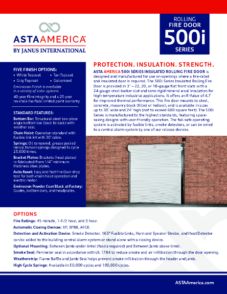 Series 500i Product Brochure