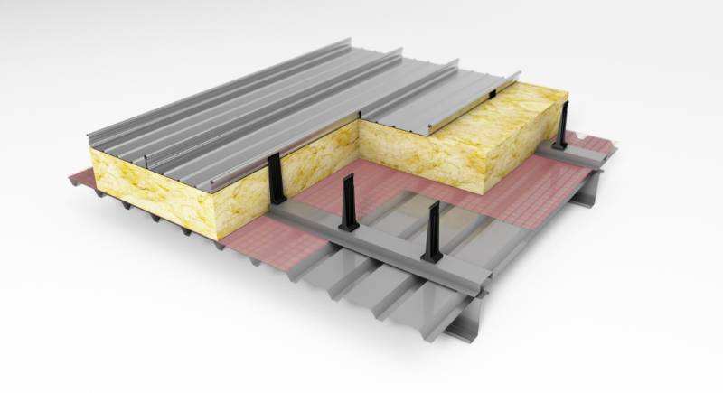 Kalzip Liner Deck Roof System 0.15 U-Value