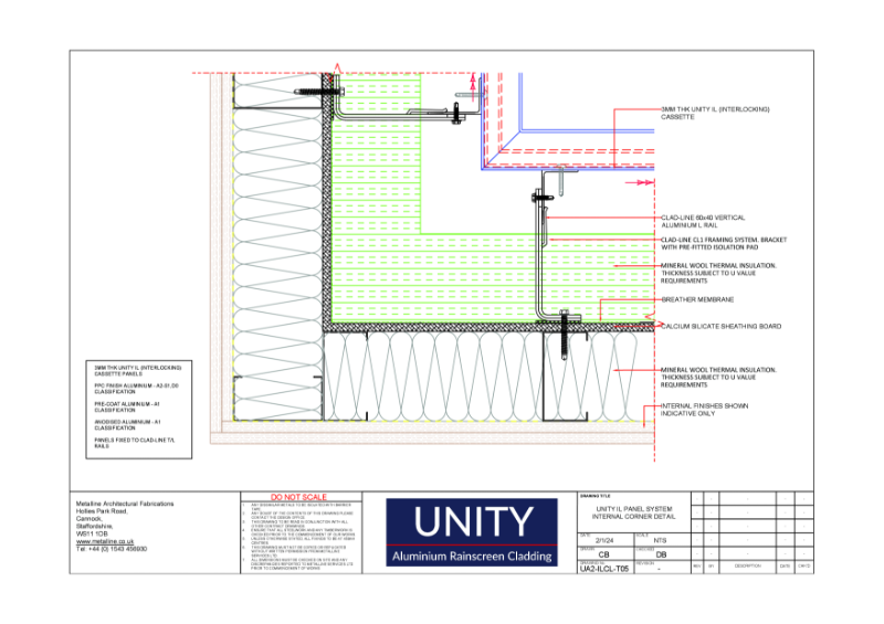 Unity A1 IL-T05 Technical Drawing