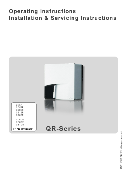 ATAG QR Series System - Installation Manual