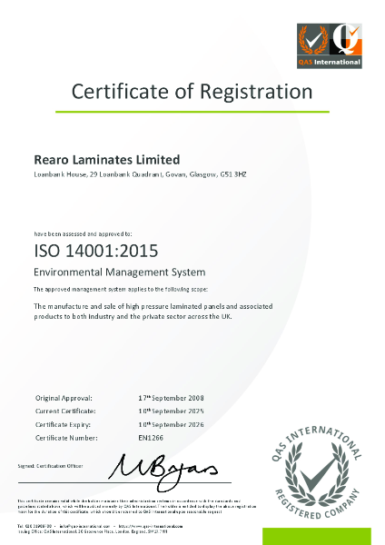 ISO 14001 Environmental Management Systems