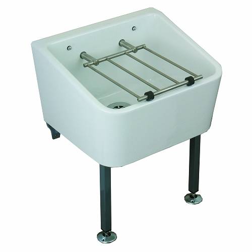 Cleaners Sink 465 x 400 mm Including Grating